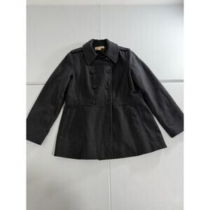 Michael Kors Gray Wool Peacoat Men’s Size Large